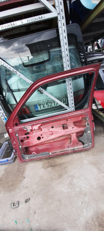 Usa / Portiera Dreapta Fata Vw Golf 3 1991-1997 Rosu