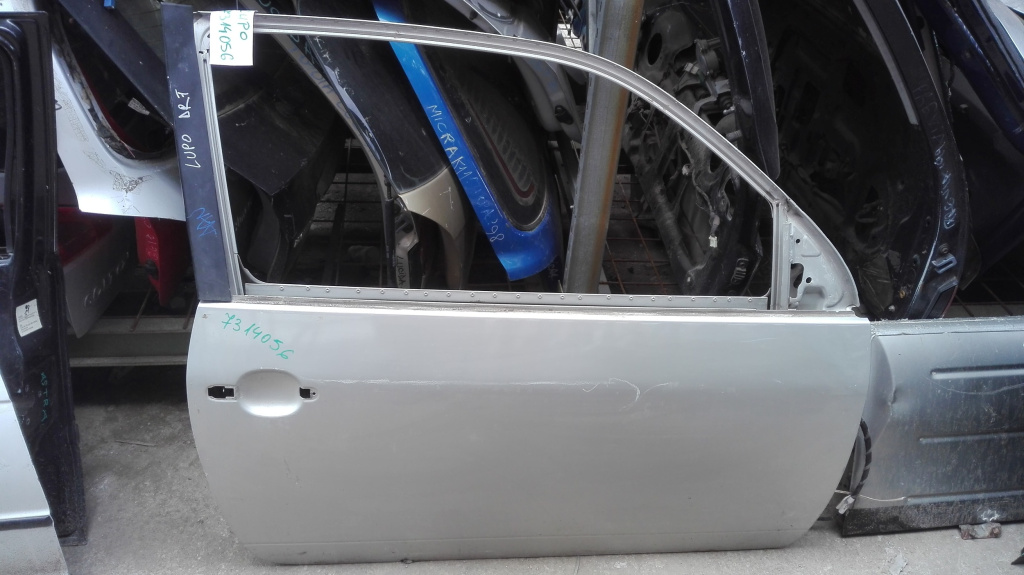 Usa / Portiera Dreapta Fata Vw Lupo (3L, 6X, 6E) 1998-2005 Alb Gri