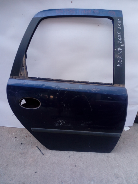 Usa / Portiera Dreapta,spate,Albastru Opel MERIVA 2003 - 2010