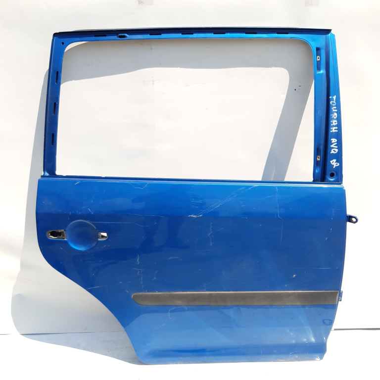 Usa / Portiera Dreapta,spate,Albastru VW TOURAN (1T) 2003 - 2010