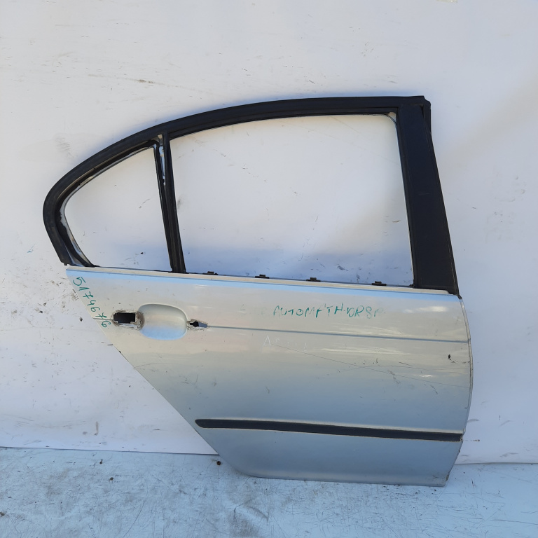 Usa / Portiera Dreapta Spate Bmw 3 (E46) 1998-2007 Alb Gri