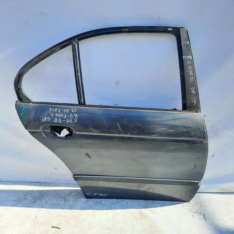 Usa / Portiera Dreapta Spate Bmw 5 (E39) 1995-2004 Albastru Negru