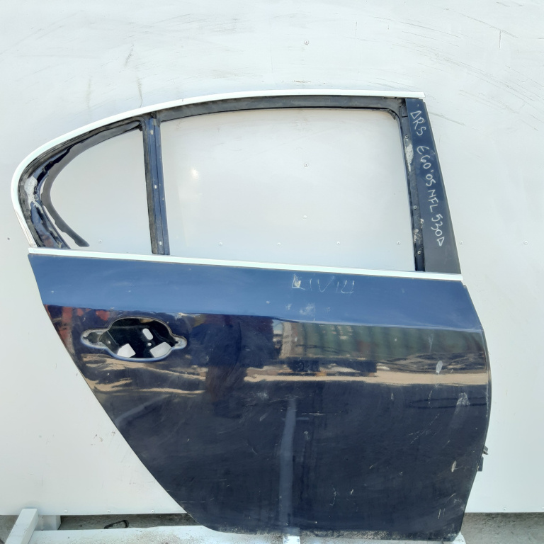 Usa / Portiera Dreapta Spate Bmw 5 (E60, E61) 2003-2010 Albastru Negru
