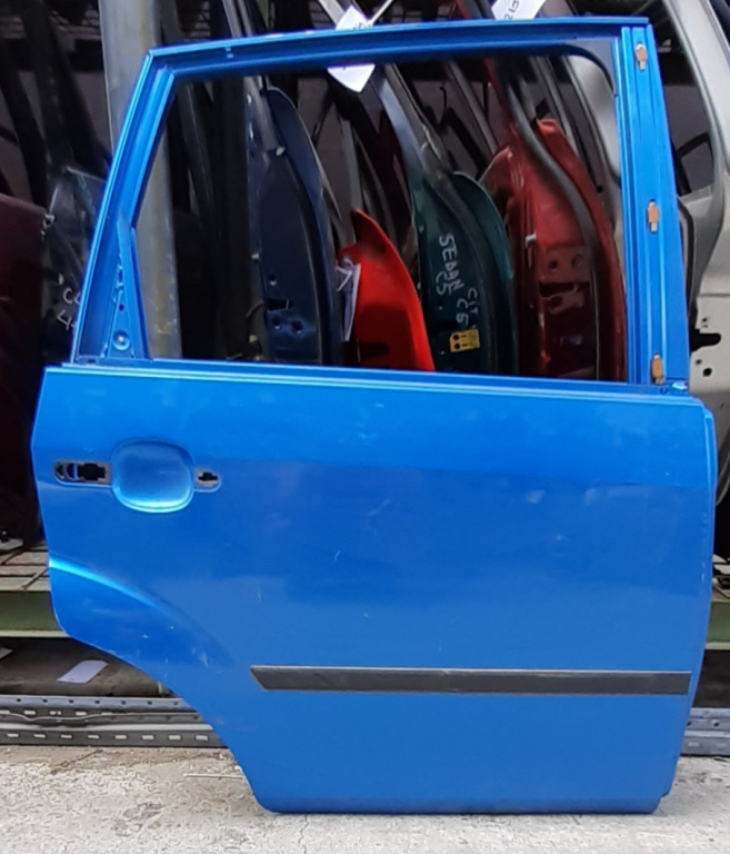 Usa / Portiera Dreapta Spate Ford Fiesta Mk 5 2002-2008 Albastru