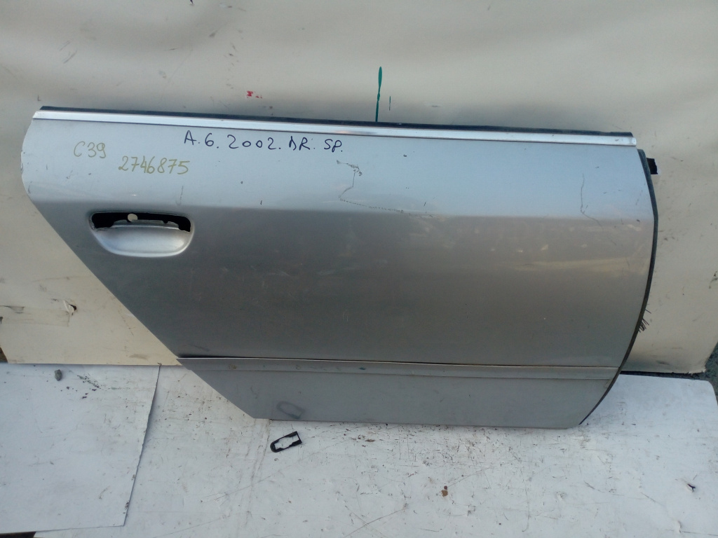 Usa / Portiera Dreapta,spate,Gri Audi A6 (4B, C5) 1997 - 2005