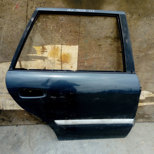 Usa / Portiera Dreapta Spate Mazda 626 Mk 5 (Gf) 1997-2002 Albastru Break / Caravan / Station Wagon
