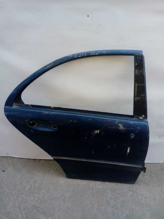 Usa / Portiera Dreapta Spate Mercedes-Benz C-Class (W203) 2000-2007 Albastru Negru