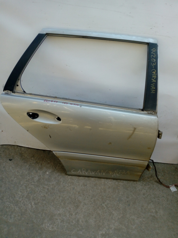 Usa / Portiera Dreapta Spate Mercedes-Benz C-Class (W203) 2000-2007 Gri Break / Caravan / Station Wagon