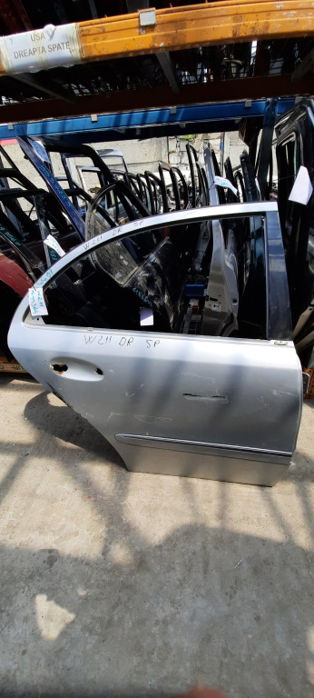 Usa / Portiera Dreapta Spate Mercedes-Benz E-Class (W211) 2002-2009 Alb Gri