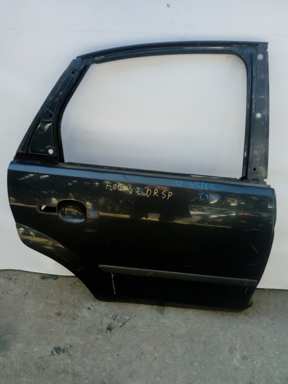 Usa / Portiera Dreapta,spate,Negru Ford FOCUS Mk 2 2005 - 2010