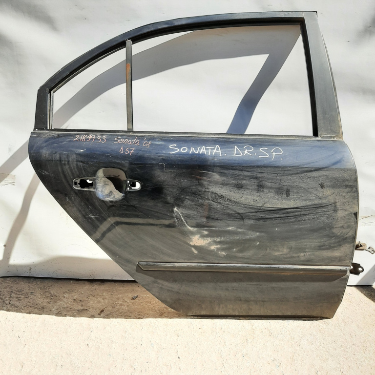 Usa / Portiera Dreapta,spate,Negru Hyundai SONATA 5 (NF) 2005 - 2010