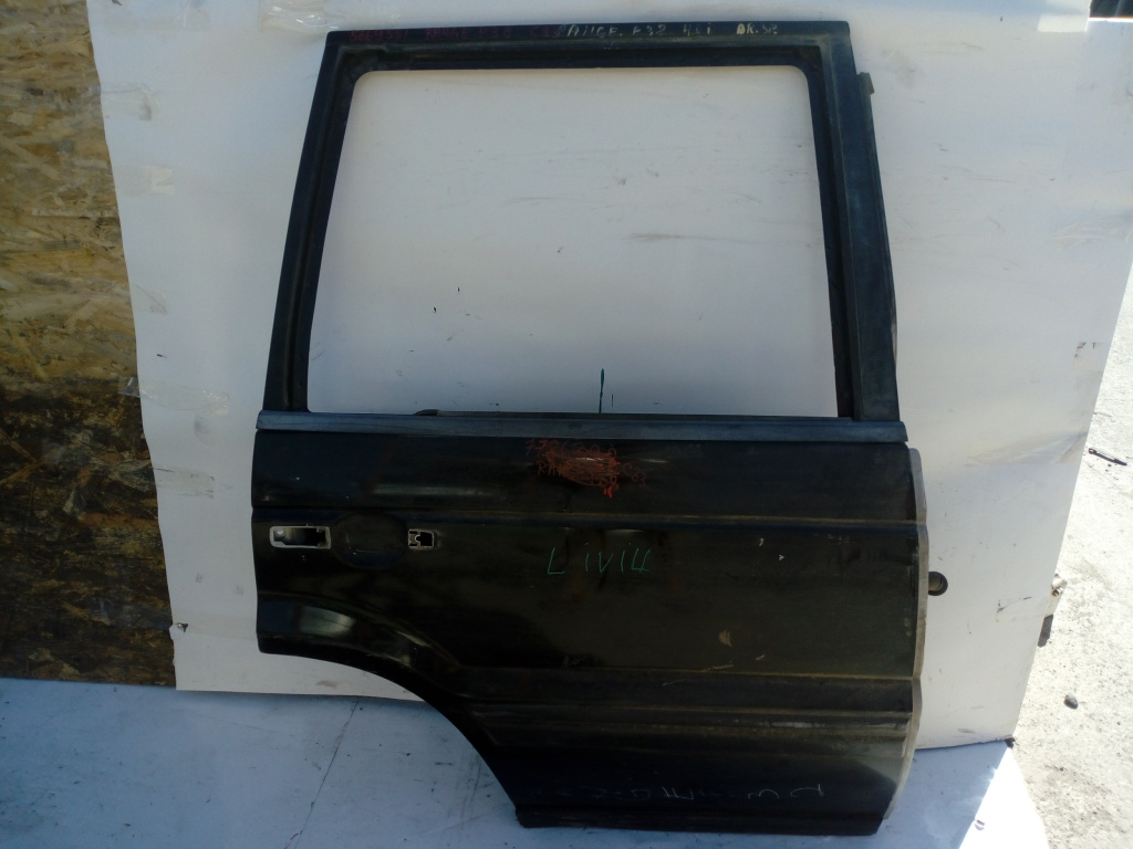 Usa / Portiera Dreapta,spate,Negru Land Rover RANGE ROVER Mk 2 (P38) 1994 - 2002