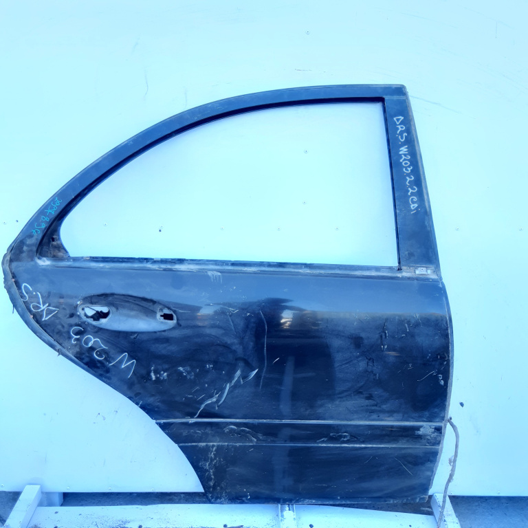Usa / Portiera Dreapta,spate,Negru Mercedes-Benz C-CLASS (W203) 2000 - 2007
