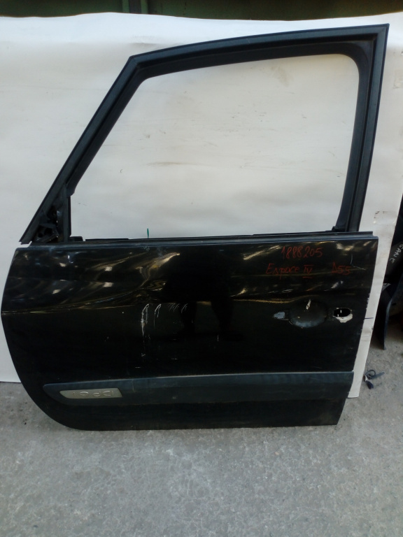 Usa / Portiera Dreapta,spate,Negru Renault ESPACE Mk4 2002 - 2014