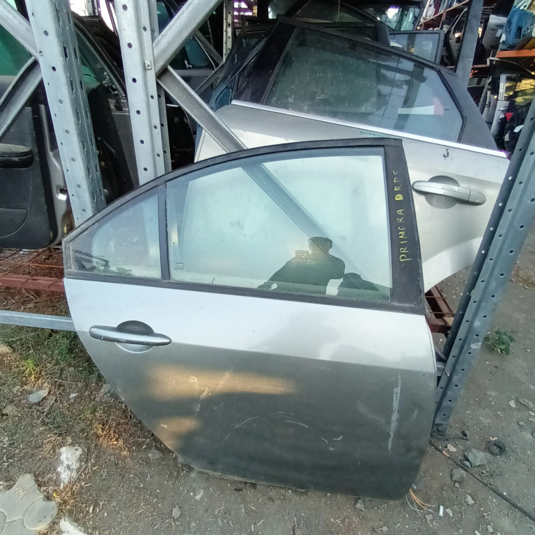 Usa / Portiera Dreapta Spate Nissan Primera (P12, Wp12) 2002-2007 Gri