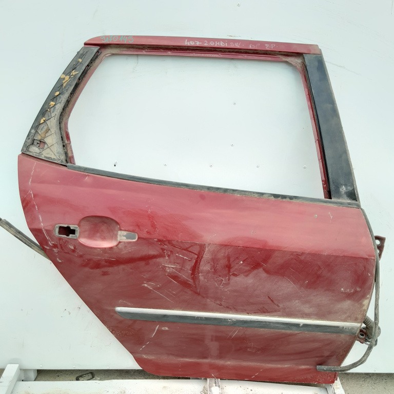 Usa / Portiera Dreapta Spate Peugeot 407 2004-2011 Rosu