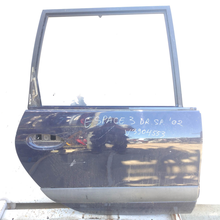 Usa / Portiera Dreapta Spate Renault Espace Mk 3 1996-2002 2.2 Dci (Jeos) G9T 710 Motorina Albastru Break / Caravan / Station Wagon