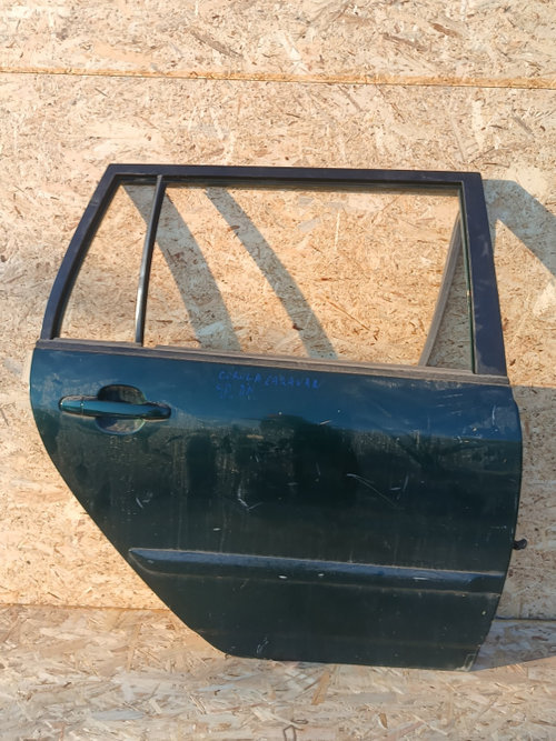 Usa / Portiera Dreapta Spate Toyota Corolla 2001-2006 Verde Hatchback 5 Portiere