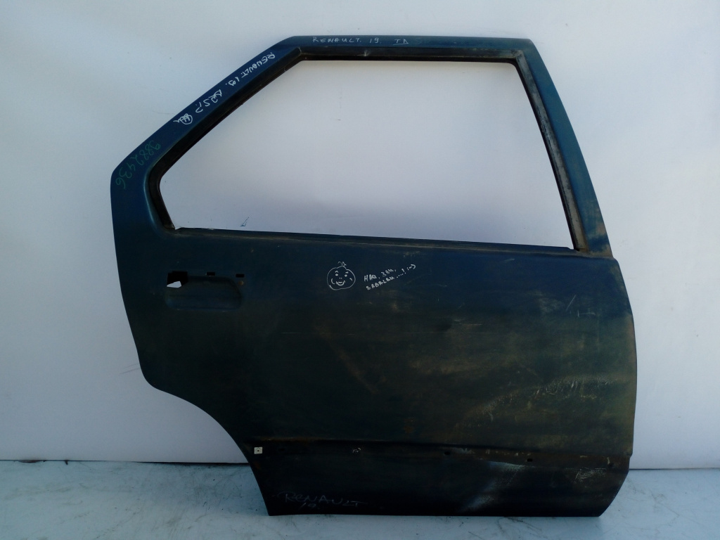 Usa / Portiera Dreapta,spate,Verde,Negru Renault 19 Mk 2 (B/C53) 1991 - 2001