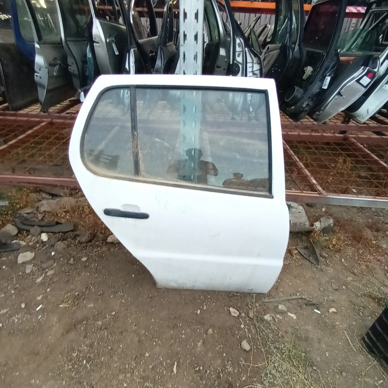 Usa / Portiera Dreapta Spate Vw Polo (6N1) 1994-1999 Alb