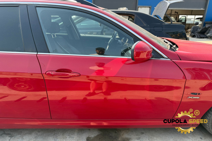 Usa Portiera fata dreapta culoare KARMESINROT (A61/3) BMW Seria 3 E91 [facelift] [2008 - 2013] 3.0 d 245Cp X-Drive N57D30A