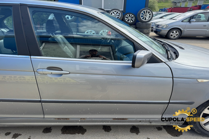 Usa Portiera fata dreapta Silber Grau Metallic BMW Seria 3 E46 [facelift] [2001 - 2006]