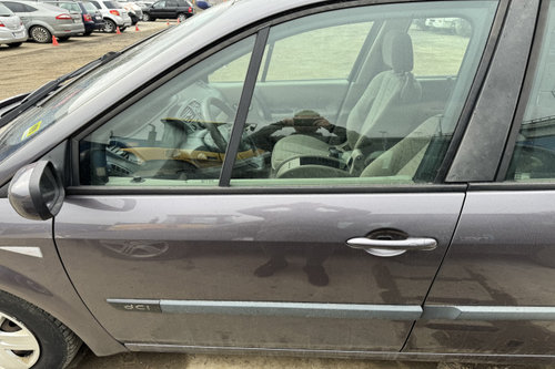 Usa Portiera fata stanga culoare TEC68 - SHETLAND GREY BC Renault Grand Scenic 2 [2003 - 2006]