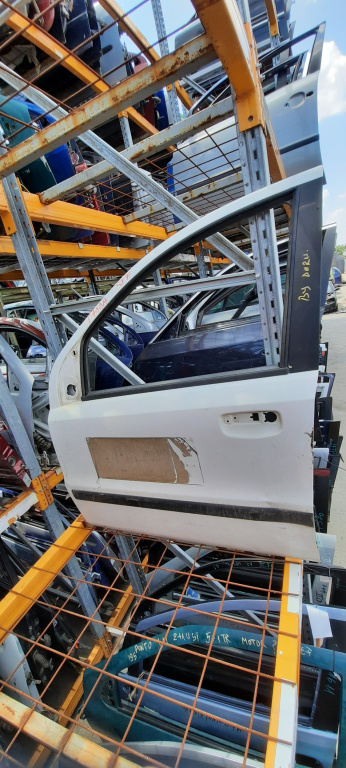 Usa / Portiera Fiat Panda (169) 2003-2012 Alb Fata Stanga