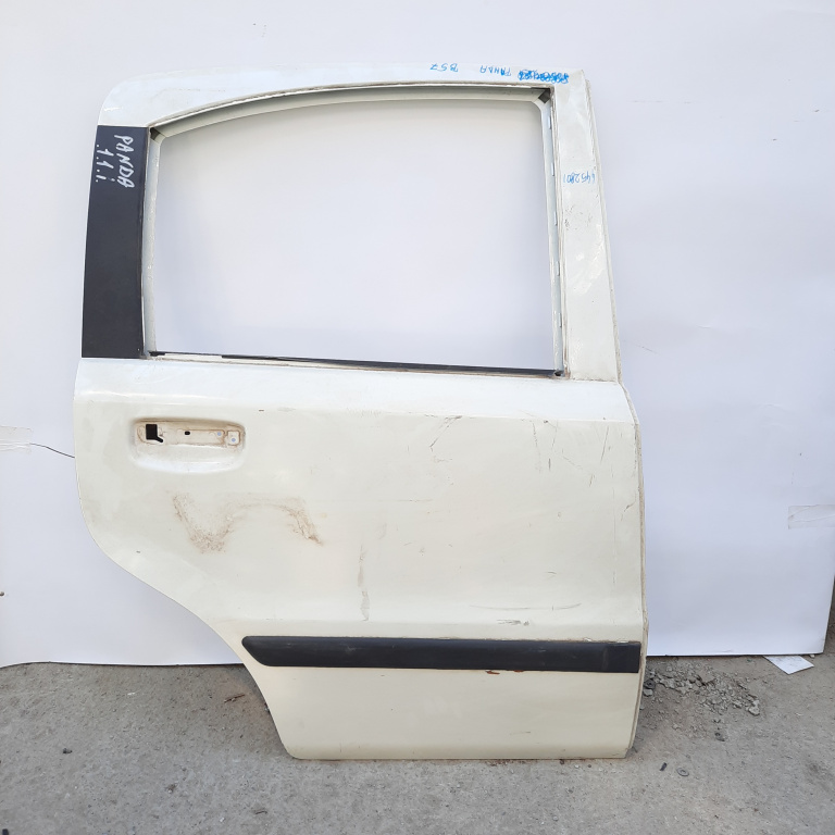 Usa / Portiera Fiat Panda (169) 2003-2012 Alb Spate Dreapta