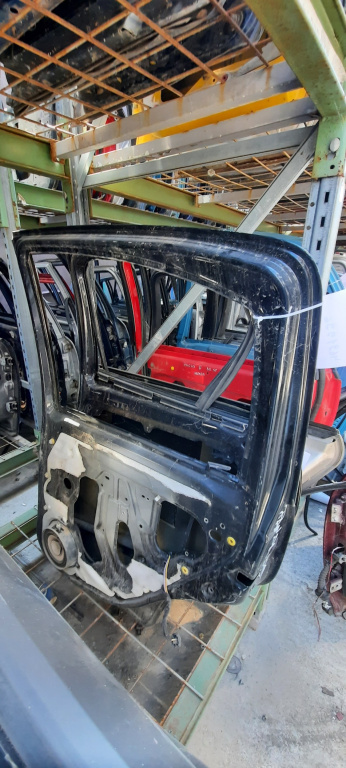 Usa / Portiera Fiat Panda (169) 2003-2012 Negru Spate Dreapta