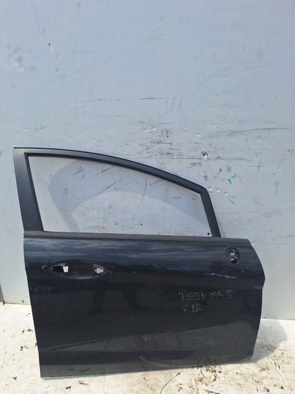 Usa / Portiera Ford Fiesta Mk 6 2008-2017 Albastru Fata Dreapta