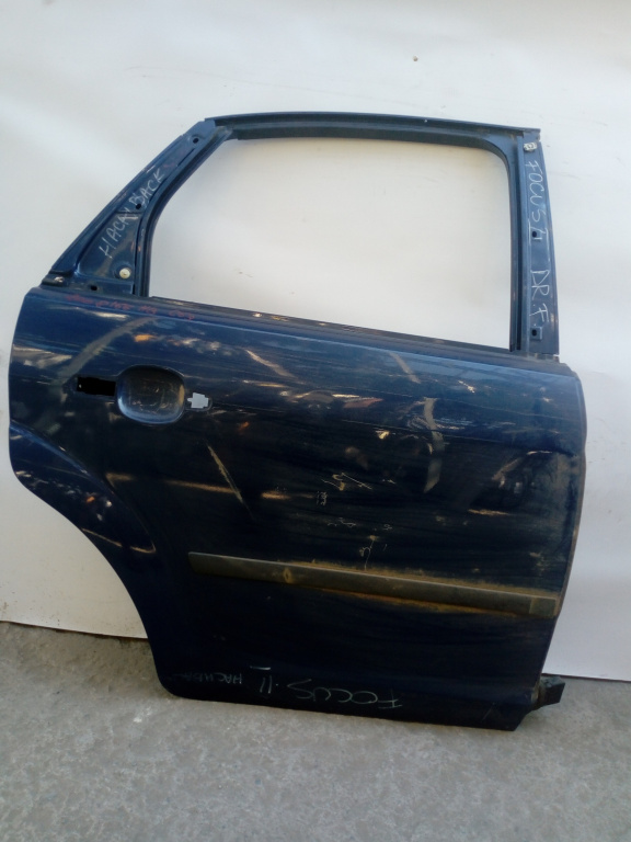Usa / Portiera Ford Focus Mk 2 2005-2010 Albastru Spate Dreapta Hatchback 5 Portiere