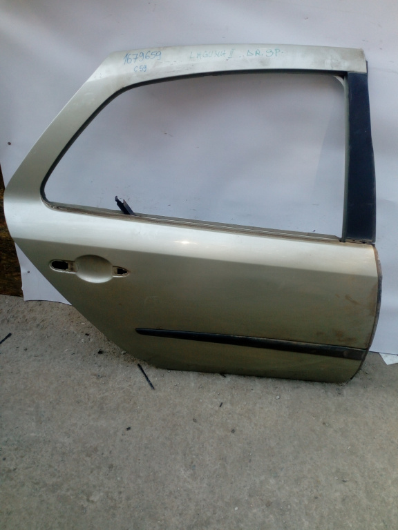 Usa / Portiera Galben,Gri,spate,dreapta Renault LAGUNA 2 2001 - 2007