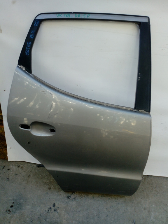 Usa / Portiera Gri,spate,dreapta Mercedes-Benz A-CLASS (W168) 1997 - 2004