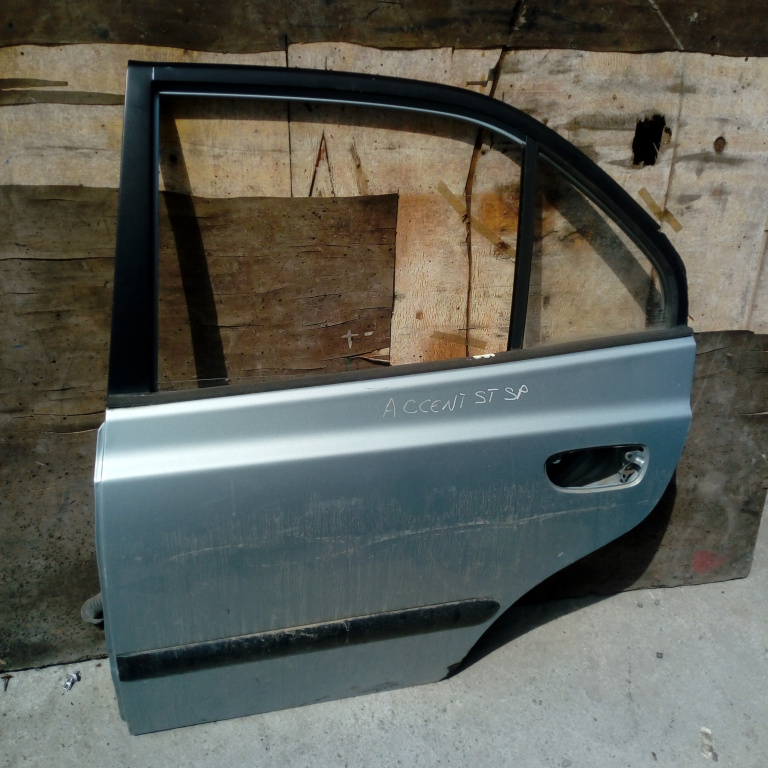 Usa / Portiera Hyundai Accent 2 (Lc) 1999-2005 Albastru Spate Stanga Sedan / Berlina
