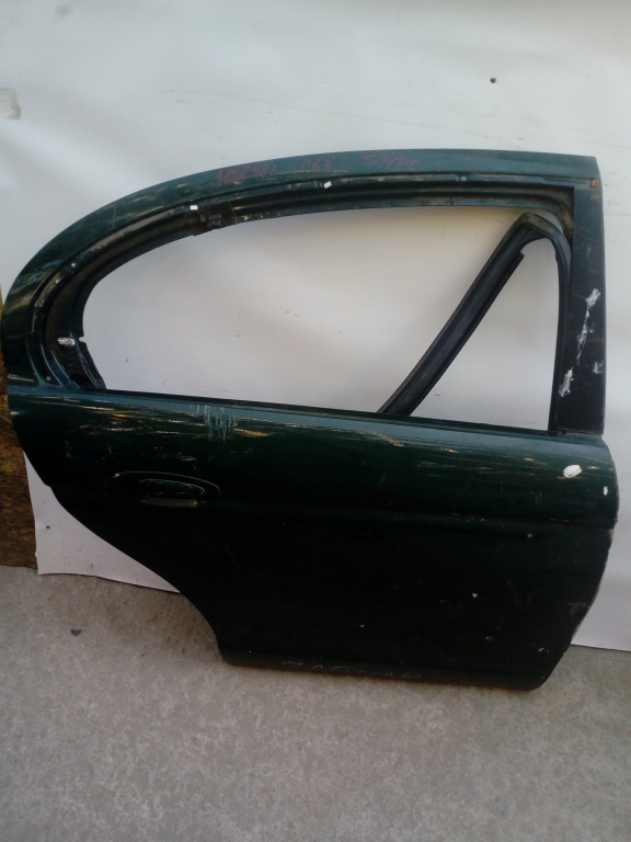 Usa / Portiera Jaguar S-Type (Ccx) 1999-2007 Verde Spate Dreapta Sedan / Berlina