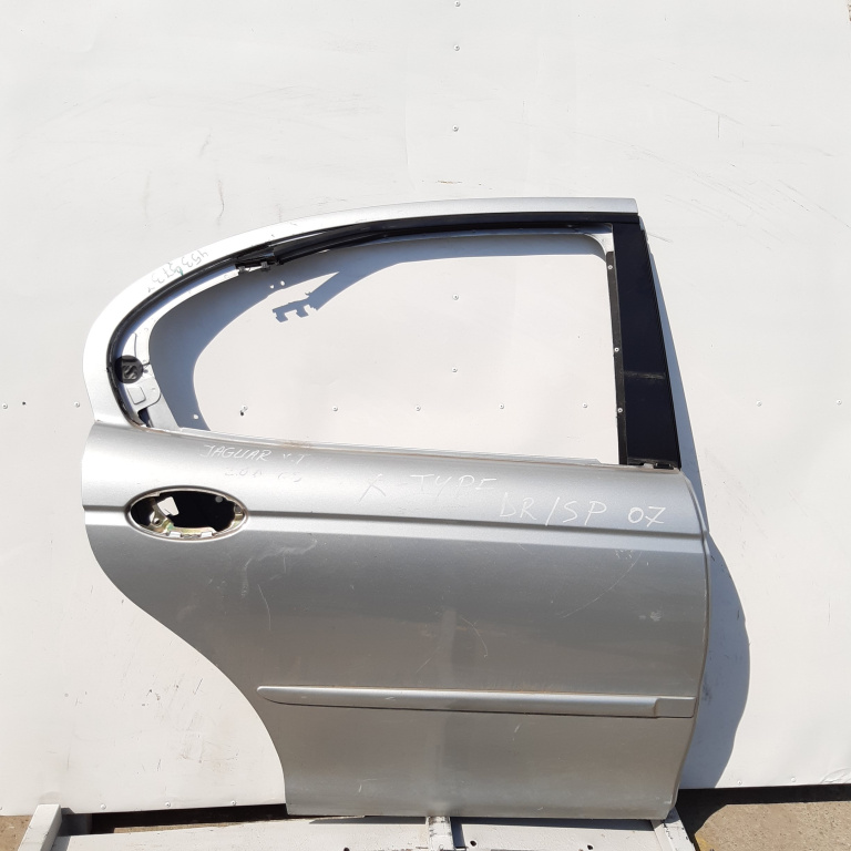 Usa / Portiera Jaguar X-Type (Cf1) 2001-2009 Alb Gri Spate Dreapta