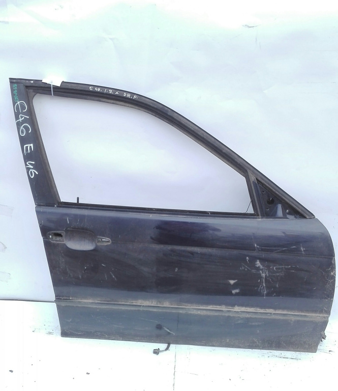 Usa / Portiera Negru,fata,dreapta BMW 3 (E46) 1998 - 2007