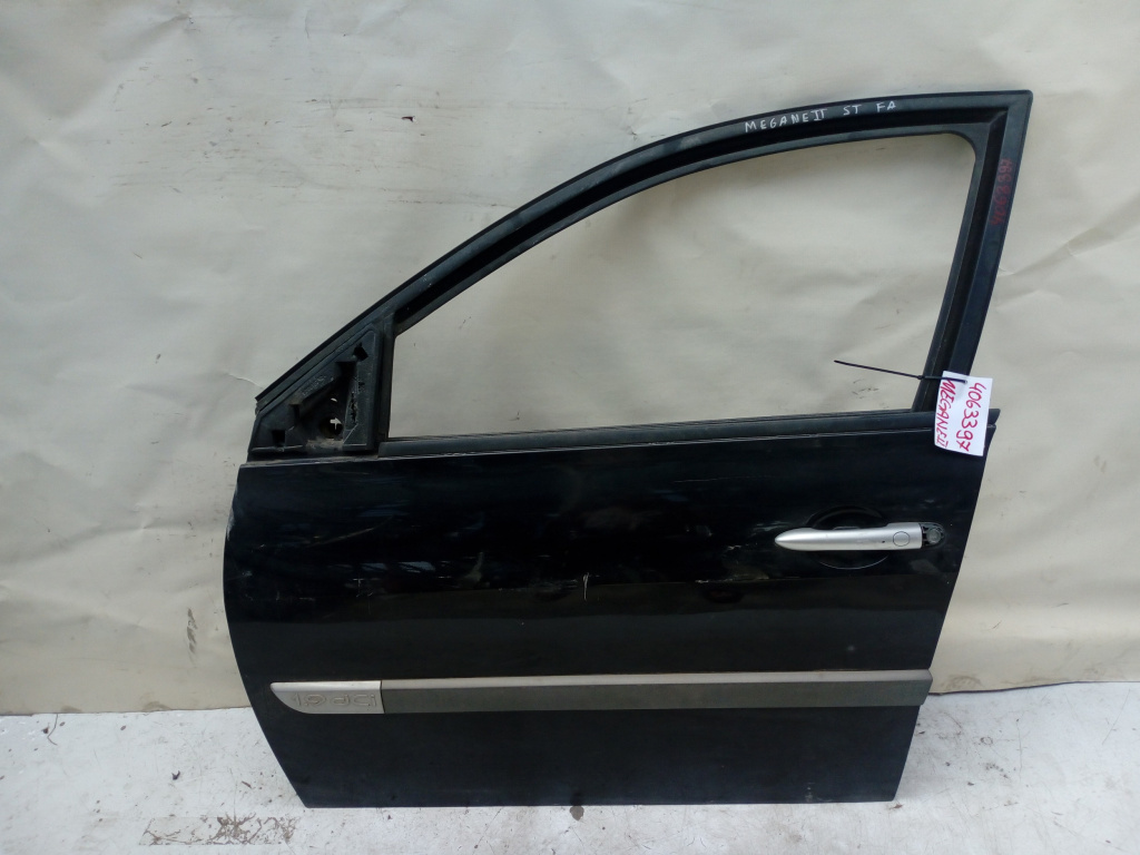 Usa / Portiera Negru,fata,stanga Renault MEGANE 2 2002 - 2010