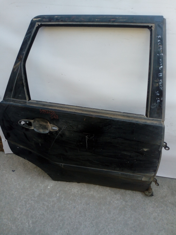 Usa / Portiera Negru,spate,dreapta Ford FOCUS Mk 1 1998 - 2004