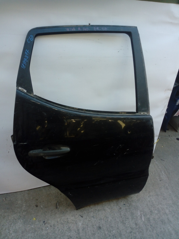 Usa / Portiera Negru,spate,dreapta Mercedes-Benz A-CLASS (W168) 1997 - 2004