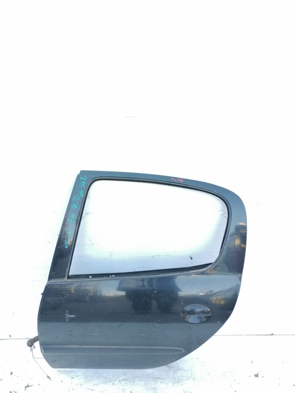 Usa / Portiera Negru,spate,stanga,hatchback 5 Portiere Peugeot 206 1998 - 2013
