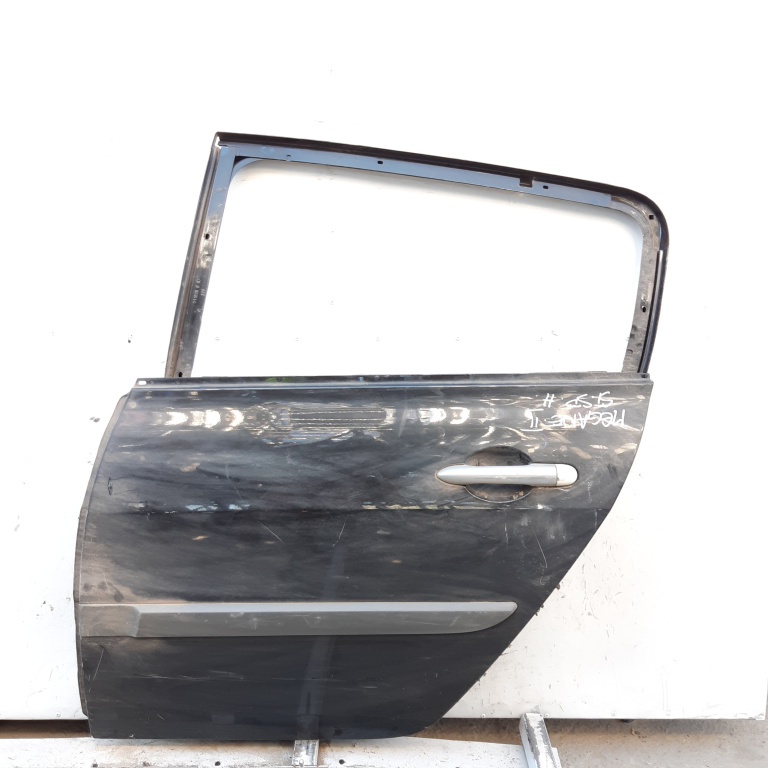 Usa / Portiera Negru,spate,stanga,hatchback 5 Portiere Renault MEGANE 2 2002 - 2010