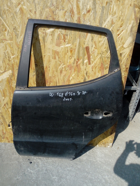 Usa / Portiera Negru,spate,stanga Mercedes-Benz A-CLASS (W168) 1997 - 2004