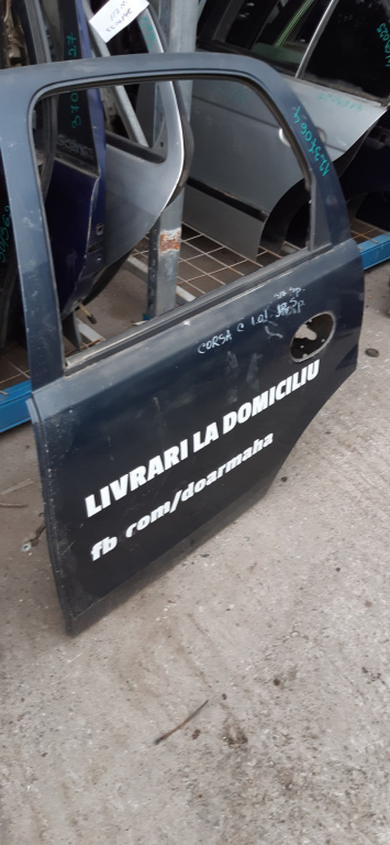 Usa / Portiera Negru,spate,stanga Opel CORSA C 2000 - 2006