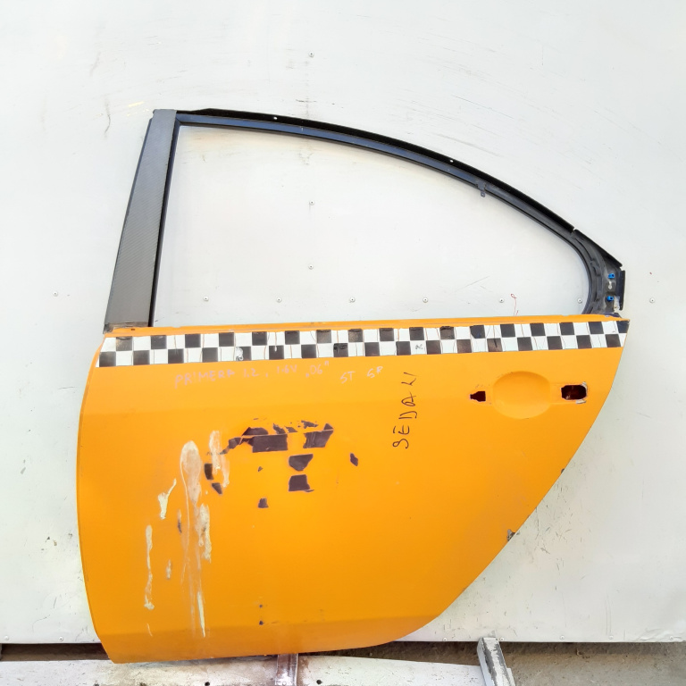Usa / Portiera Nissan Primera (P12, Wp12) 2002-2007 Galben Spate Stanga Sedan / Berlina