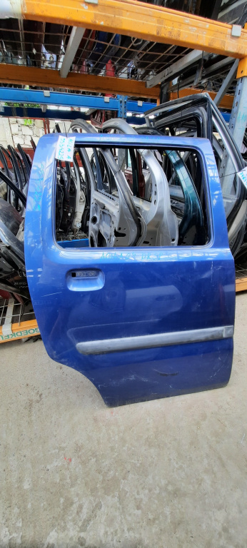 Usa / Portiera Opel Agila (A) (H00) 2000-2007 Albastru Violet Spate Dreapta