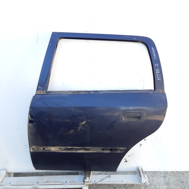 Usa / Portiera Opel Astra G 1998-2009 Albastru Spate Stanga Break / Caravan / Station Wagon