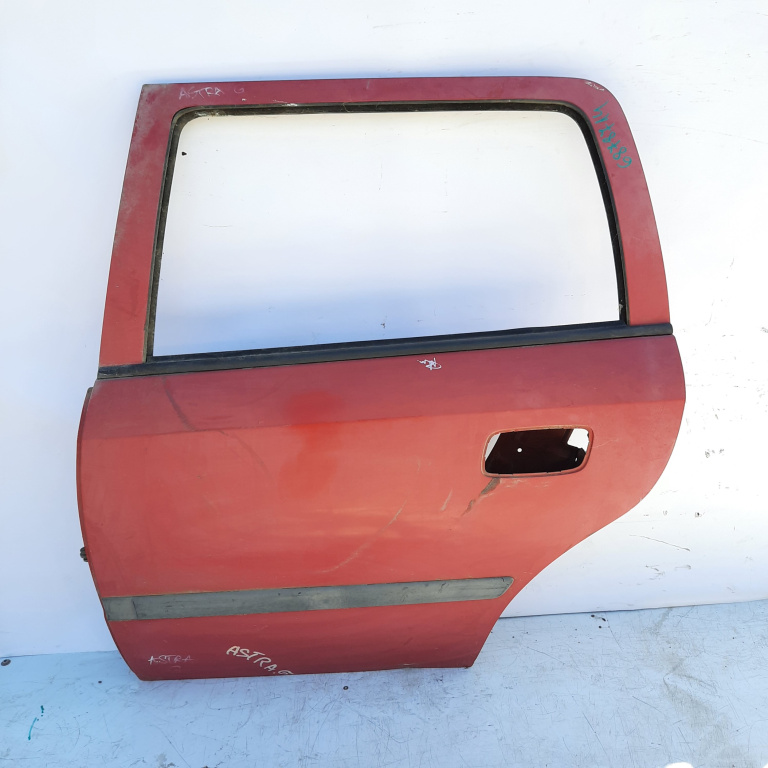 Usa / Portiera Opel Astra G 1998-2009 Portocaliu Rosu Spate Stanga