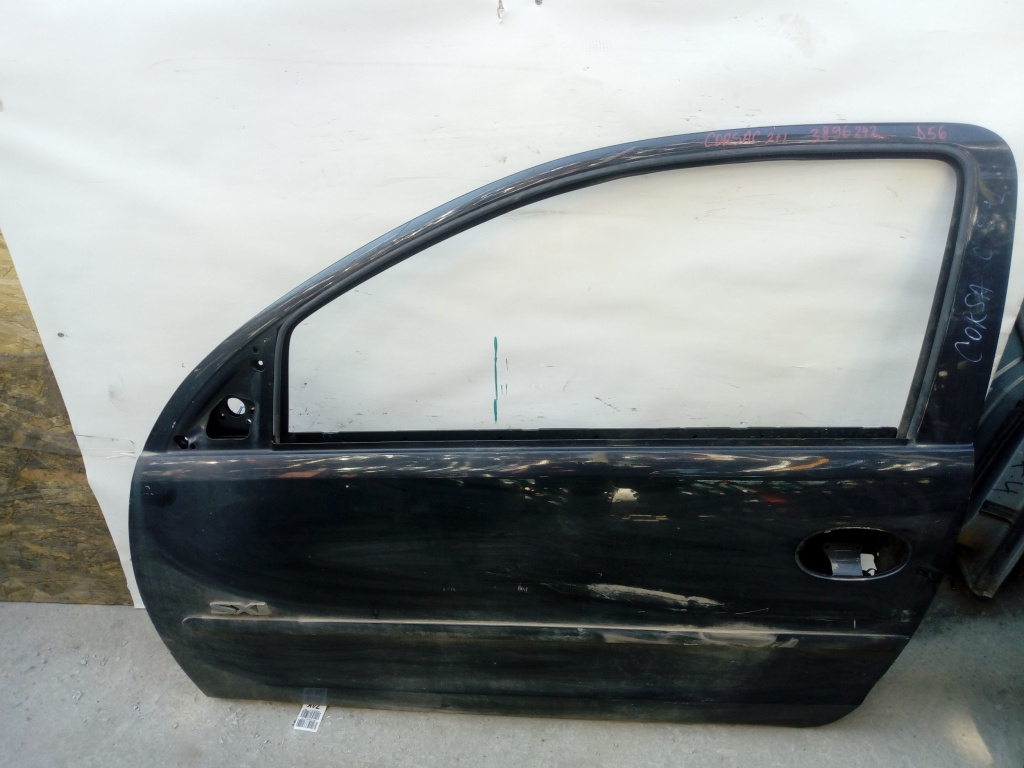 Usa / Portiera Opel Corsa C 2000-2006 Negru Fata Stanga Coupe / 2 Portiere Pickup 2 Portiere